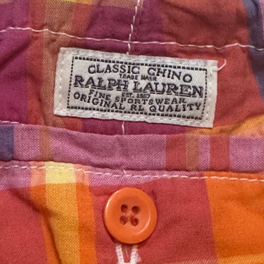 Polo Ralph Lauren Plaid Shorts sz 6 - Picture 7 of 9